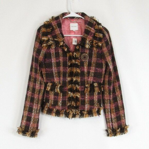 Cool brown WALTER blazer jacket 0 - Picture 1 of 4